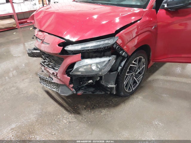 2022 Hyundai Kona N Line მანქანა იყიდება აუქციონზე, vin: KM8K3CA34NU898284, აუქციონის ნომერი: 44559195