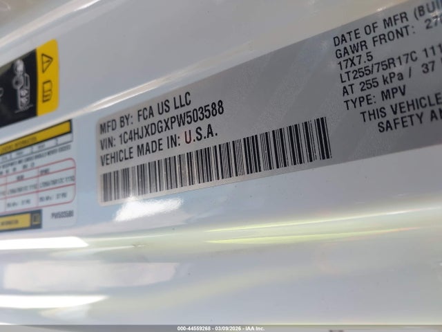 2023 JEEP WRANGLER 1C4HJXDGXPW503588 Photo 8