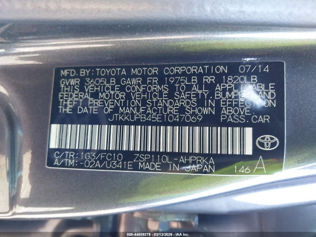 Scion XD 2014 JTKKUPB45E1047069 Image 9
