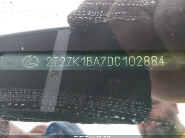 44559358 :رقم المزاد ، 2T2ZK1BA7DC102884 vin ، 2013 Lexus Rx 350 مزاد بيع