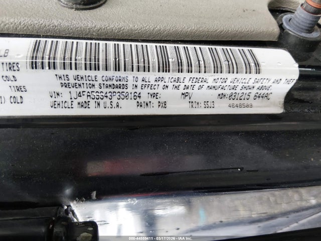 2003 JEEP WRANGLER 1J4FA59S43P350164 Photo 8