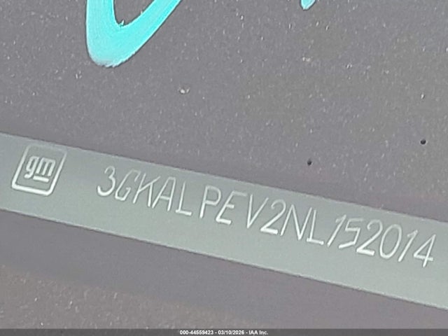 Aukcja sprzedaży 2022 Gmc Terrain Fwd Slt, vin: 3GKALPEV2NL152014, numer aukcji: 44559423
