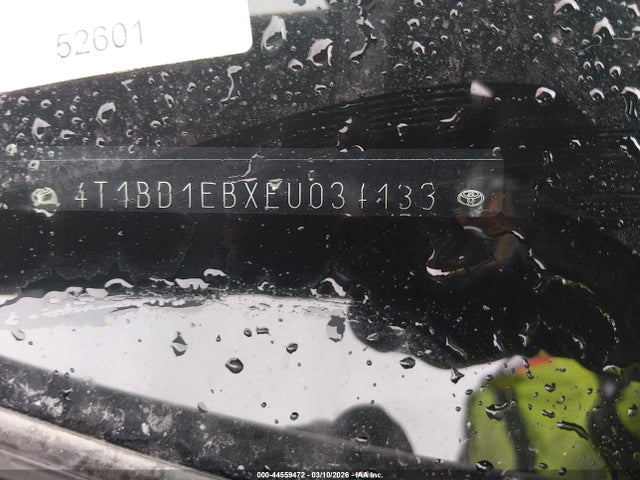 4T1BD1EBXEU034133 Toyota Avalon Hybrid Xle Touring