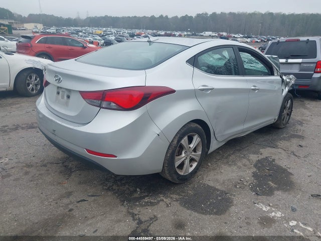 Продаж на аукціоні авто 2016 Hyundai Elantra Value Edition, vin: 5NPDH4AE4GH731555, номер лоту: 44559497