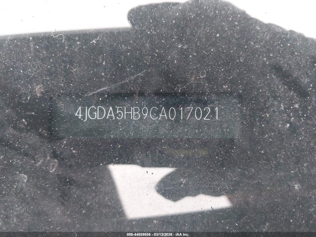 44559556 :رقم المزاد ، 4JGDA5HB9CA017021 vin ، 2012 Mercedes-benz Ml 350 4matic مزاد بيع