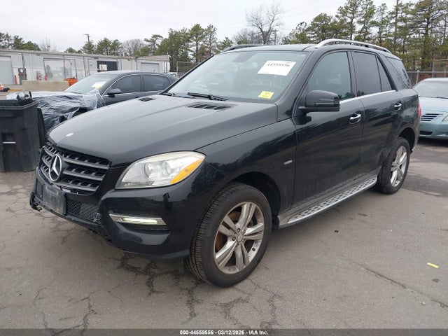 44559556 :رقم المزاد ، 4JGDA5HB9CA017021 vin ، 2012 Mercedes-benz Ml 350 4matic مزاد بيع