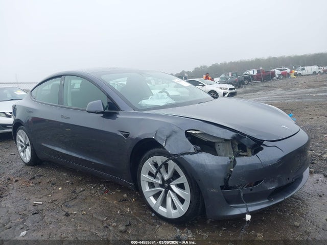 44559591 :رقم المزاد ، 5YJ3E1EB9MF924281 vin ، 2021 Tesla Model 3 Long Range Dual Motor All-wheel Drive مزاد بيع