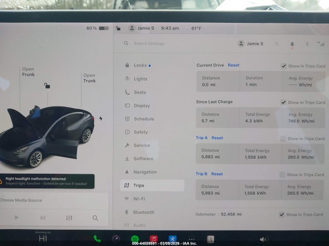 44559591 :رقم المزاد ، 5YJ3E1EB9MF924281 vin ، 2021 Tesla Model 3 Long Range Dual Motor All-wheel Drive مزاد بيع