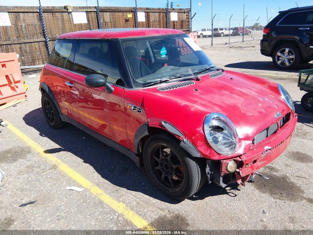 2003 Mini Cooper მანქანა იყიდება აუქციონზე, vin: WMWRC334X3TC44238, აუქციონის ნომერი: 44559666