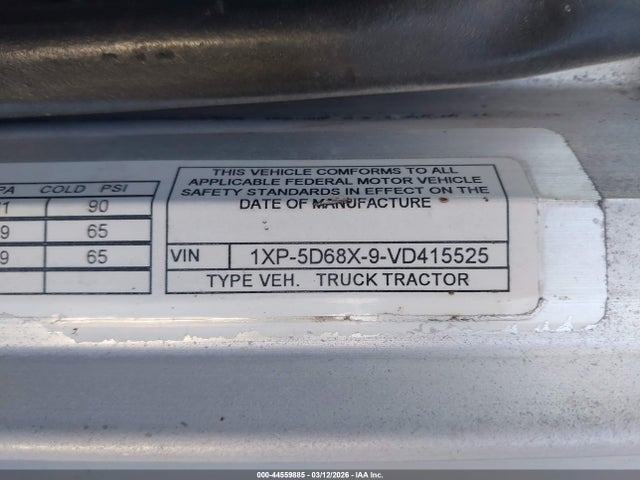 Продаж на аукціоні авто 1997 Peterbilt 379, vin: 1XP5D68X9VD415525, номер лоту: 44559885