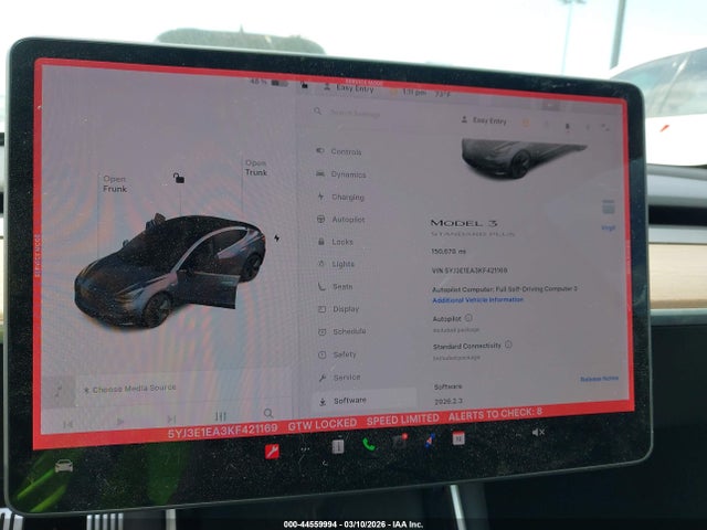Aukcja sprzedaży 2019 Tesla Model 3 Long Range/mid Range/standard Range/standard Range Plus, vin: 5YJ3E1EA3KF421169, numer aukcji: 44559994