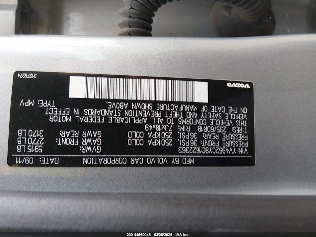 2012 VOLVO XC90 YV4952CY8C1622363 Photo 8