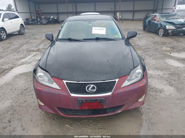Продаж на аукціоні авто 2007 Lexus Is 250, vin: JTHBK262475044070, номер лоту: 44560094