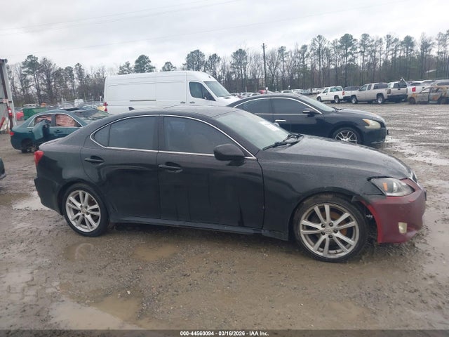 Продаж на аукціоні авто 2007 Lexus Is 250, vin: JTHBK262475044070, номер лоту: 44560094