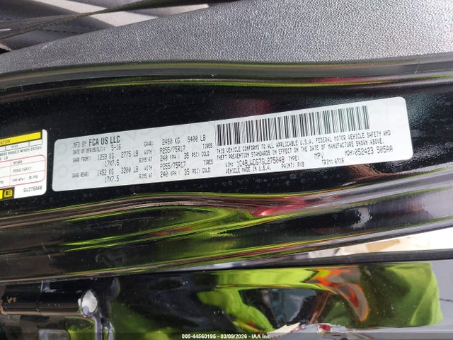 2016 JEEP WRANGLER UNLIMITED 1C4BJWDG7GL275048 Photo 8