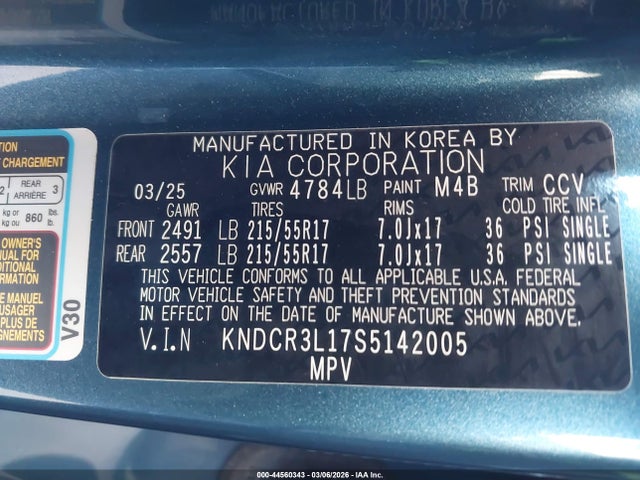 KIA Niro Ev Wind 2025 KNDCR3L17S5142005 Image 9