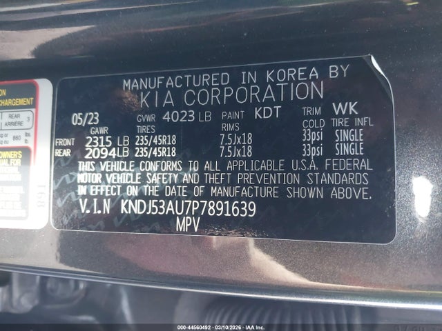 KNDJ53AU7P7891639 KIA Soul Gt-line