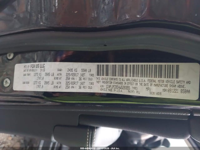 Продаж на аукціоні авто 2017 Jeep Cherokee Latitude 4x4, vin: 1C4PJMCB5HW529355, номер лоту: 44560518