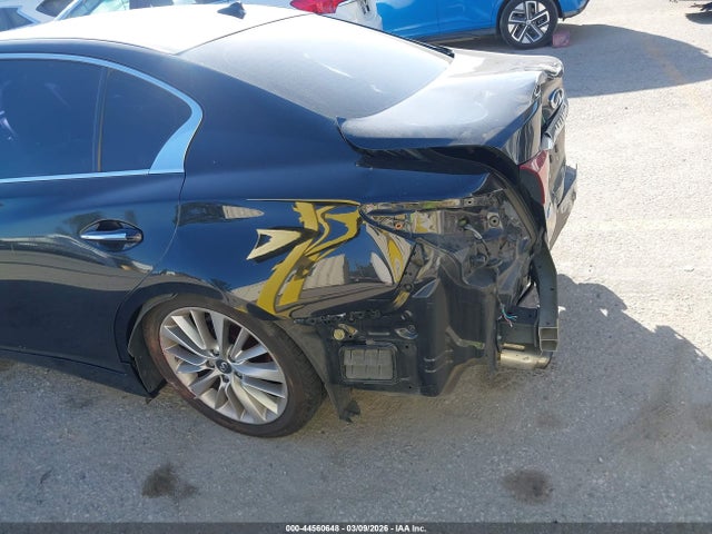 Aukcja sprzedaży 2018 Infiniti Q50 3.0t Luxe, vin: JN1EV7ARXJM445470, numer aukcji: 44560648