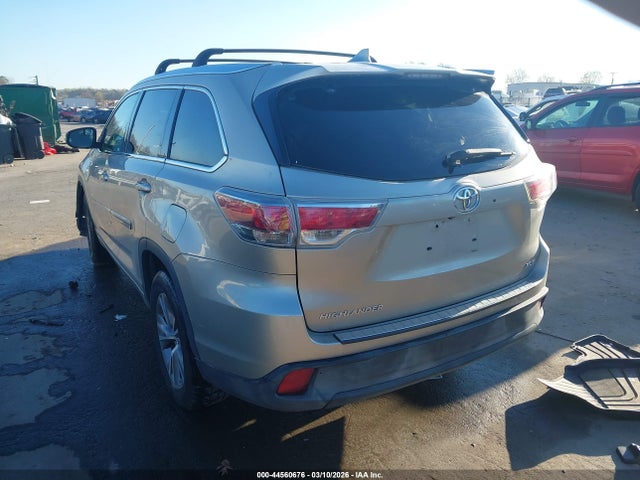 Продаж на аукціоні авто 2015 Toyota Highlander Xle V6, vin: 5TDKKRFHXFS104795, номер лоту: 44560676