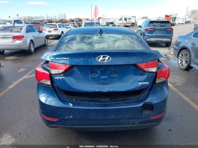 Hyundai Elantra Limited 2015 KMHDH4AE1FU321764 Image 16