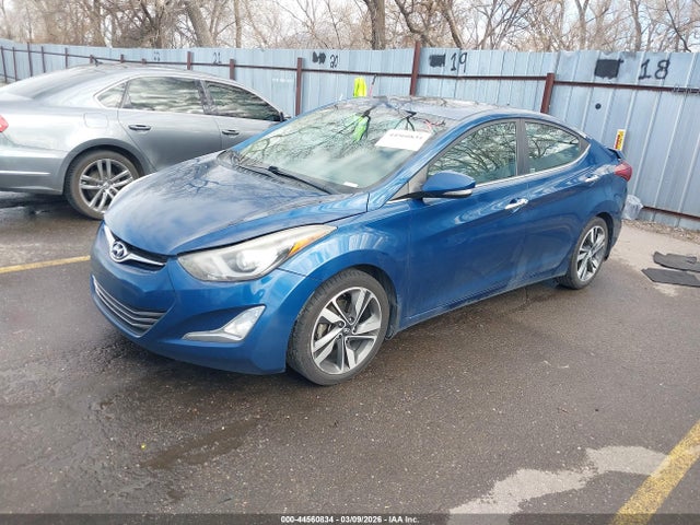 Hyundai Elantra Limited 2015 KMHDH4AE1FU321764 Image 2