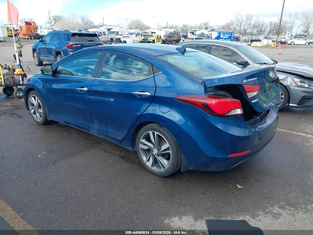 Hyundai Elantra Limited 2015 KMHDH4AE1FU321764 Image 3