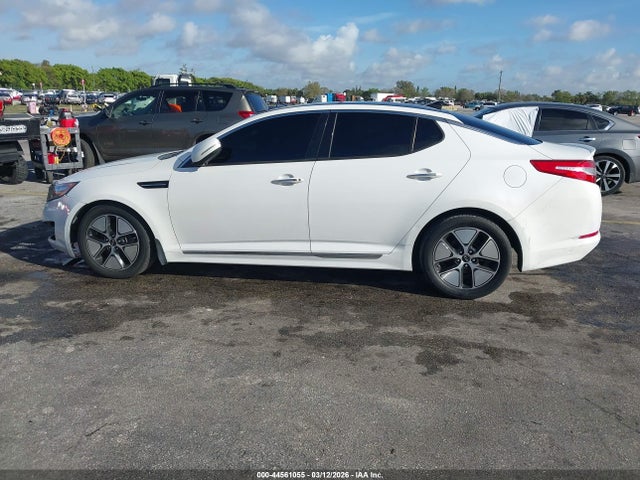 Продажа на аукционе авто 2013 Kia Optima Hybrid Ex, vin: KNAGM4AD3D5060291, номер лота: 44561055