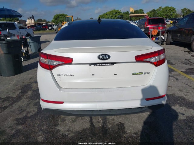 Продажа на аукционе авто 2013 Kia Optima Hybrid Ex, vin: KNAGM4AD3D5060291, номер лота: 44561055