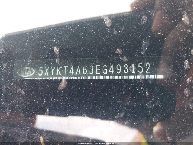 5XYKT4A63EG493152 KIA SORENTO LX