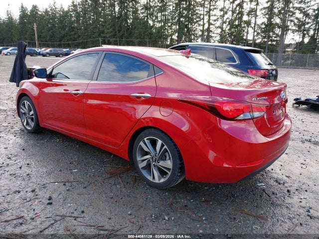 Hyundai Elantra Limited 2016 KMHDH4AE5GU523153 Image 3