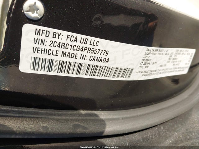 2023 CHRYSLER VOYAGER 2C4RC1CG4PR557779 Photo 8