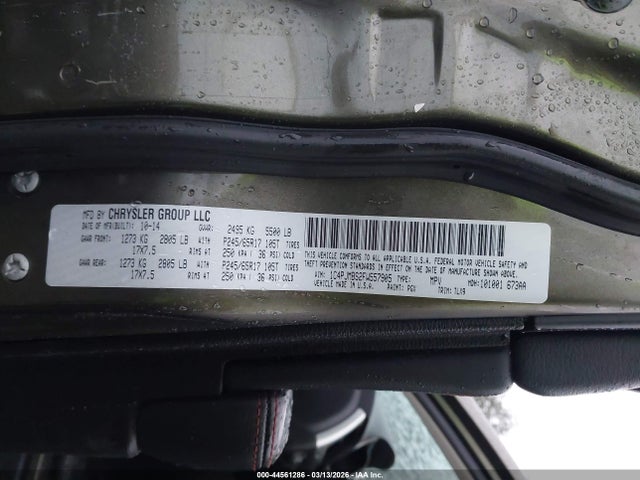 Jeep Cherokee Trailhawk 2015 1C4PJMBS2FW557905 Image 9