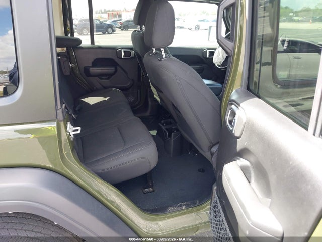 44561560 :رقم المزاد ، 1C4HJXDGXNW240970 vin ، 2022 Jeep Wrangler Unlimited Sport S 4x4 مزاد بيع