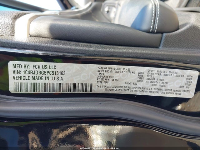 2023 JEEP GRAND CHEROKEE 1C4RJGBG5PC513163 Photo 8