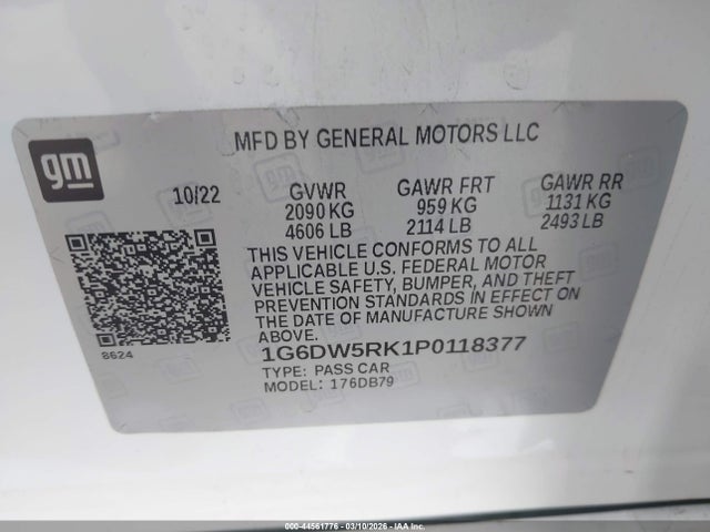 2023 CADILLAC CT5 1G6DW5RK1P0118377 Photo 8