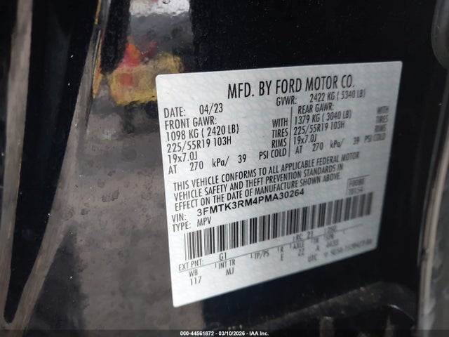 Ford Mustang Mach-e Premium 2023 3FMTK3RM4PMA30264 Image 9