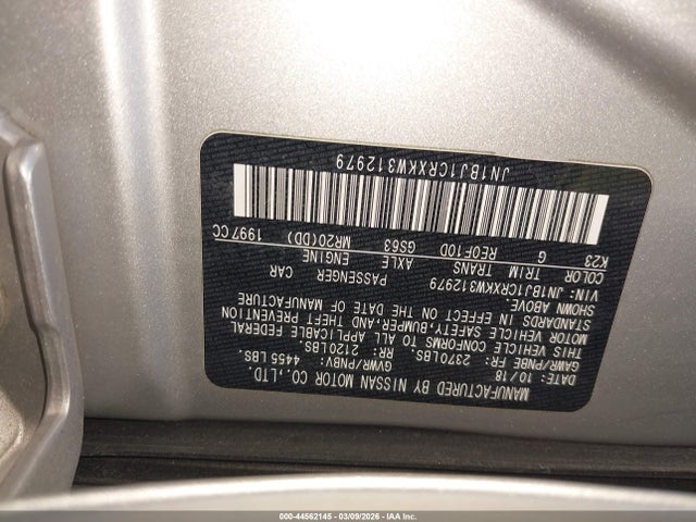 2019 NISSAN ROGUE SPORT JN1BJ1CRXKW312979 Photo 8