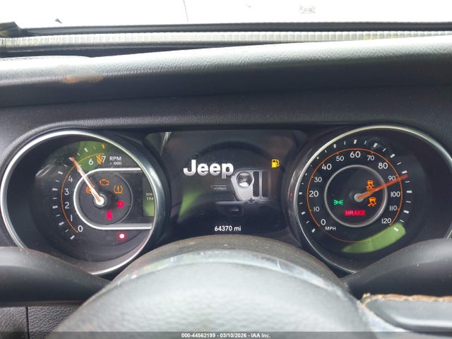 44562199 :رقم المزاد ، 1C6HJTFGXML567088 vin ، 2021 Jeep Gladiator High Altitude 4x4 مزاد بيع