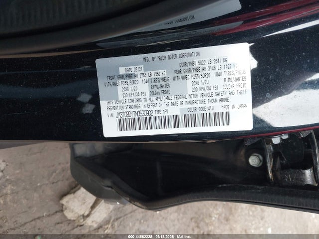 2021 MAZDA CX-9 JM3TCBDY7M0530902 Photo 8