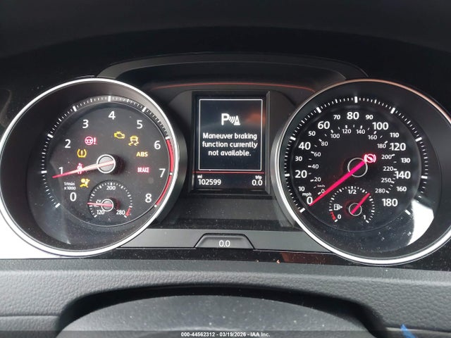 3VW447AU5JM273477 Volkswagen Golf Gti 2.0t Autobahn/2.0t S/2.0t Se