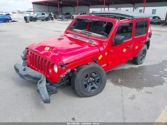 1C4HJXDN8MW557613 Jeep Wrangler Unlimited Sport 4x4