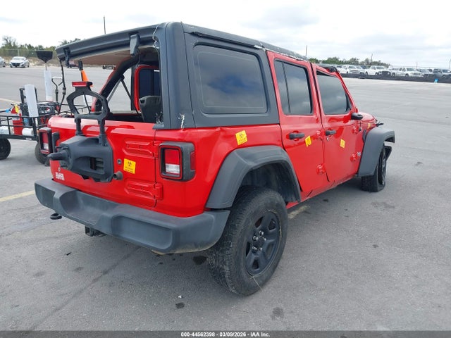 1C4HJXDN8MW557613 Jeep Wrangler Unlimited Sport 4x4