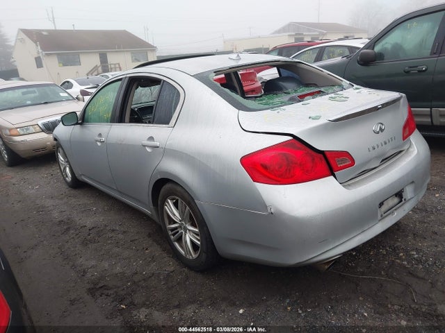 Продажа на аукционе авто 2012 Infiniti G25 Journey, vin: JN1DV6AP9CM812608, номер лота: 44562518