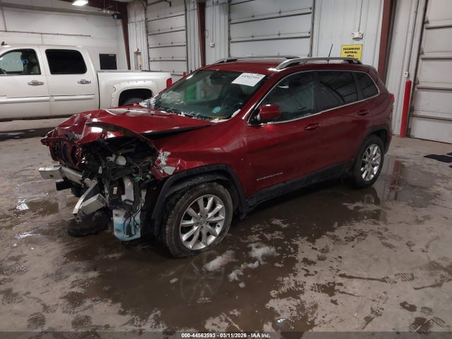 Продажа на аукционе авто 2016 Jeep Cherokee Limited, vin: 1C4PJMDSXGW182134, номер лота: 44562593