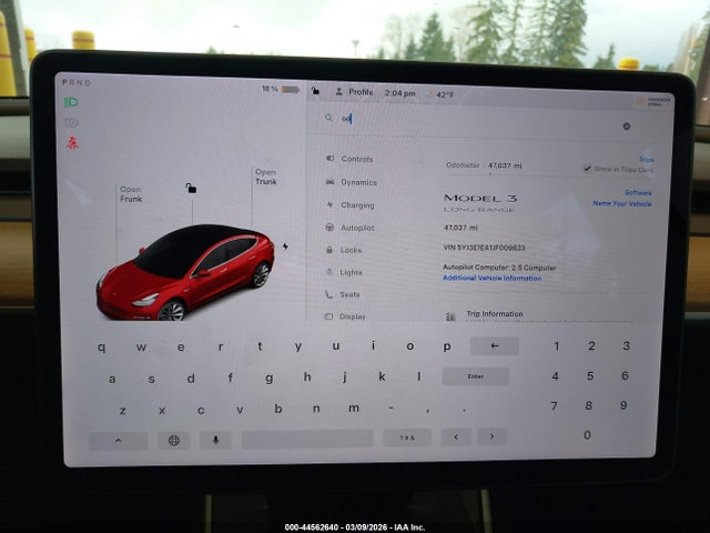 Aukcja sprzedaży 2018 Tesla Model 3 Long Range/mid Range, vin: 5YJ3E1EA1JF009833, numer aukcji: 44562640