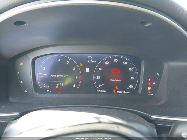 2HGFE1F9XNH300303 Honda Civic Touring