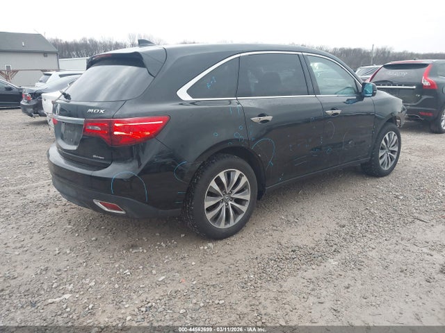 Продаж на аукціоні авто 2014 Acura Mdx Technology Package, vin: 5FRYD4H44EB008373, номер лоту: 44562699
