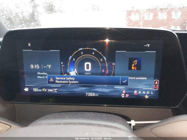 44562710 :رقم المزاد ، 1GNEVGRS3SJ266489 vin ، 2025 Chevrolet Traverse Awd Lt مزاد بيع