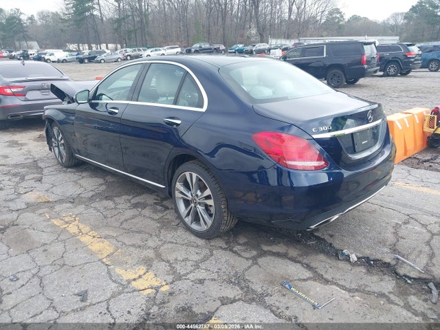2018 Mercedes-benz C 300 4matic მანქანა იყიდება აუქციონზე, vin: 55SWF4KB4JU259462, აუქციონის ნომერი: 44562787